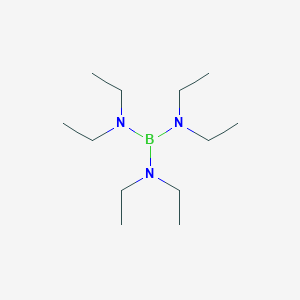 molecular formula C12H30BN3 B1599251 N,N,N',N',N'',N''-Hexaethylboranetriamine CAS No. 867-97-0