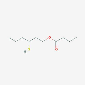 molecular formula C10H20O2S B159927 3-巯基己酸丁酯 CAS No. 136954-21-7