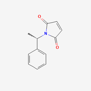 molecular formula C12H11NO2 B1599278 (S)-(-)-N-(1-Phenylethyl)maleimide CAS No. 60925-76-0
