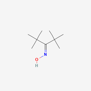 molecular formula C9H19NO B1599295 2,2,4,4-Tetramethyl-3-pentanone oxime CAS No. 7754-22-5