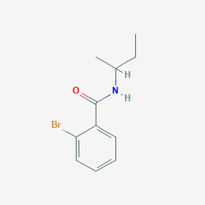 molecular formula C11H14BrNO B1599299 N-Sec-butyl 2-bromobenzamide CAS No. 349092-72-4