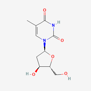 molecular formula C10H14N2O5 B1599301 α-胸苷 CAS No. 4449-43-8