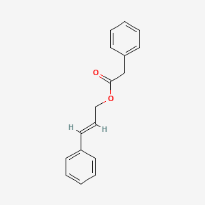 molecular formula C17H16O2 B1599305 Cinnamyl phenylacetate CAS No. 7492-65-1
