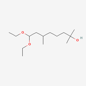 molecular formula C14H30O3 B1599309 8,8-二乙氧基-2,6-二甲基辛烷-2-醇 CAS No. 7779-94-4