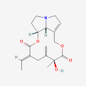 molecular formula C18H23NO5 B1599319 Spartioidine CAS No. 520-59-2