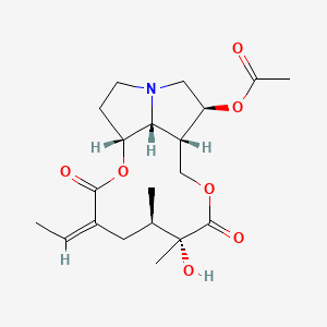 molecular formula C20H29NO7 B1599320 迷迭香酸 2-乙酸酯 CAS No. 137760-53-3