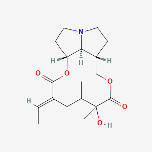 molecular formula C18H27NO5 B1599322 Hastacine CAS No. 20361-77-7