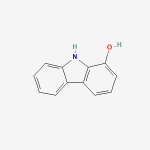 molecular formula C12H9NO B1599328 1-Hydroxycarbazole CAS No. 61601-54-5