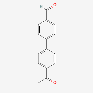 molecular formula C15H12O2 B1599355 4'-乙酰联苯-4-甲醛 CAS No. 230647-85-5