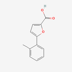 B1599357 5-(o-Tolyl)furan-2-carboxylic acid CAS No. 80174-04-5
