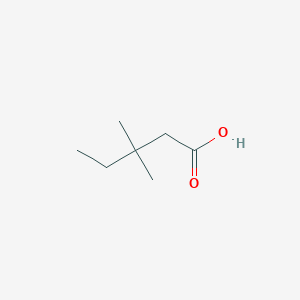 molecular formula C7H14O2 B1599361 3,3-二甲基戊酸 CAS No. 3177-74-0