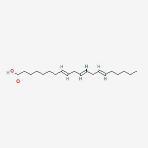 molecular formula C20H34O2 B1599362 (8E,11E,14E)-icosa-8,11,14-trienoic acid CAS No. 7324-41-6
