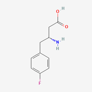 B1599373 (R)-3-Amino-4-(4-fluorophenyl)butanoic acid CAS No. 763073-51-4