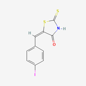 B1599375 (E)-5-(4-Iodobenzylidene)-2-thioxothiazolidin-4-one CAS No. 90947-00-5