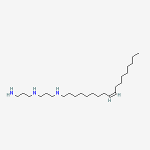 molecular formula C24H51N3 B1599388 (Z)-N-(3-Aminopropyl)-N'-9-octadecenylpropane-1,3-diamine CAS No. 28872-01-7