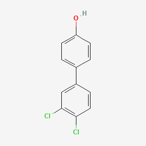 molecular formula C12H8Cl2O B1599390 4-(3,4-二氯苯基)苯酚 CAS No. 53890-77-0