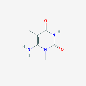 molecular formula C6H9N3O2 B1599401 6-氨基-1,5-二甲基-1,2,3,4-四氢嘧啶-2,4-二酮 CAS No. 63959-47-7