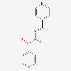 molecular formula C12H10N4O B1599418 4-Pyridinecarboxaldehyde isonicotinoyl hydrazone CAS No. 13025-99-5