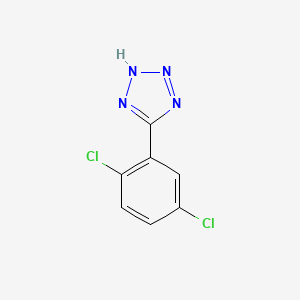 molecular formula C7H4Cl2N4 B1599453 5-(2,5-Dichlorophenyl)-1H-tetrazole CAS No. 98555-71-6