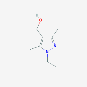 molecular formula C8H14N2O B1599464 (1-乙基-3,5-二甲基-1H-吡唑-4-基)甲醇 CAS No. 90152-72-0