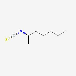 molecular formula C8H15NS B1599471 (S)-(+)-2-Heptyl isothiocyanate CAS No. 737000-94-1