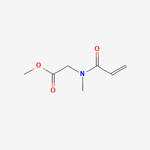 molecular formula C7H11NO3 B1599489 N-Acryloylsarcosine methyl ester CAS No. 72065-23-7