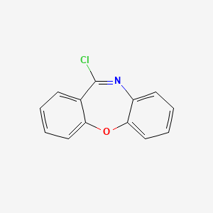 molecular formula C13H8ClNO B1599496 11-Chlorodibenzo[b,f][1,4]oxazepine CAS No. 62469-61-8