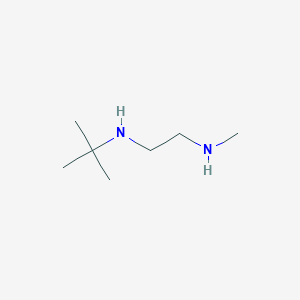 molecular formula C7H18N2 B1599498 N-叔丁基-N'-甲基乙二胺 CAS No. 89893-79-8