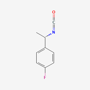 molecular formula C9H8FNO B1599501 (S)-(-)-1-(4-氟苯基)乙基异氰酸酯 CAS No. 745783-74-8
