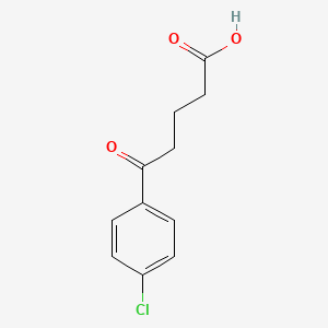 molecular formula C11H10ClO3- B1599515 5-(4-Chlorophenyl)-5-oxopentanoic acid CAS No. 36978-49-1