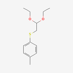 molecular formula C13H20O2S B1599534 (2,2-Diethoxyethyl)(p-tolyl)sulfane CAS No. 51830-50-3