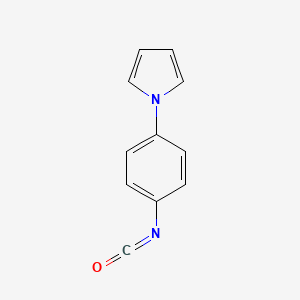 molecular formula C11H8N2O B1599542 1-(4-Isocyanatophenyl)-1H-pyrrole CAS No. 857283-60-4