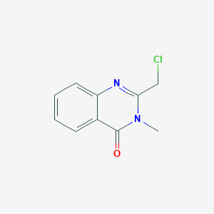molecular formula C10H9ClN2O B1599547 2-(氯甲基)-3-甲基喹唑啉-4(3H)-酮 CAS No. 199114-62-0