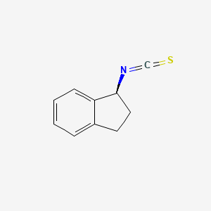 molecular formula C10H9NS B1599574 (S)-(+)-1-茚满异硫氰酸酯 CAS No. 737000-84-9