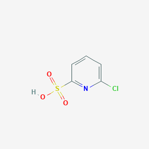 molecular formula C5H4ClNO3S B159958 6-氯吡啶-2-磺酸 CAS No. 133145-15-0