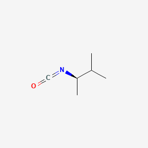 molecular formula C6H11NO B1599588 (R)-(-)-3-甲基-2-丁基异氰酸酯 CAS No. 745783-84-0