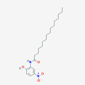 molecular formula C22H36N2O4 B015996 2-(n-Hexadecanoylamino)-4-nitrophenol CAS No. 60301-87-3