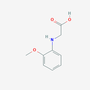 molecular formula C9H11NO3 B1599600 2-((2-甲氧基苯基)氨基)乙酸 CAS No. 94800-23-4
