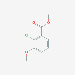 molecular formula C9H9ClO3 B1599610 甲基2-氯-3-甲氧基苯甲酸酯 CAS No. 59425-26-2