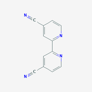 molecular formula C12H6N4 B1599614 4,4'-二氰基-2,2'-联吡啶 CAS No. 67491-43-4