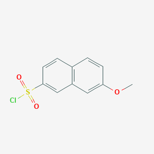 molecular formula C11H9ClO3S B1599619 7-甲氧基萘-2-磺酰氯 CAS No. 56875-60-6