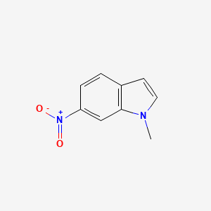 molecular formula C9H8N2O2 B1599623 1-Methyl-6-nitro-1H-indole CAS No. 99459-48-0