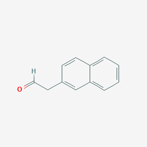 molecular formula C12H10O B1599637 2-Naphthaleneacetaldehyde CAS No. 70080-13-6