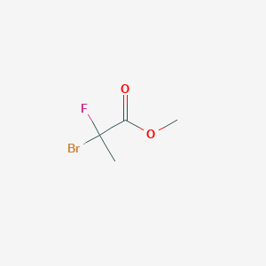 molecular formula C4H6BrFO2 B1599673 2-溴-2-氟丙酸甲酯 CAS No. 157415-07-1
