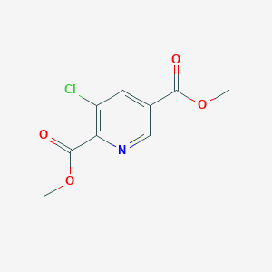 B1599674 Dimethyl 3-chloropyridine-2,5-dicarboxylate CAS No. 106014-21-5