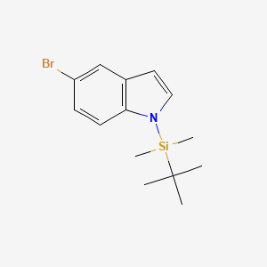 B1599676 5-Bromo-1-(tert-butyldimethylsilyl)-1H-indole CAS No. 331432-91-8