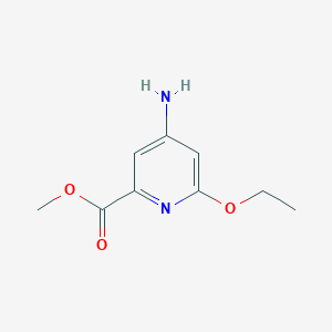 B1599685 Methyl 4-amino-6-ethoxypicolinate CAS No. 894803-87-3