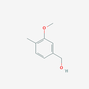 B1599690 (3-Methoxy-4-methylphenyl)methanol CAS No. 4685-50-1