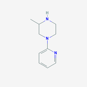 molecular formula C10H15N3 B1599693 3-甲基-1-吡啶-2-基哌嗪 CAS No. 63286-11-3