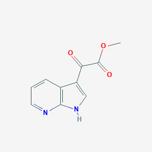 molecular formula C10H8N2O3 B015997 Methyl 7-azaindole-3-glyoxylate CAS No. 357263-49-1